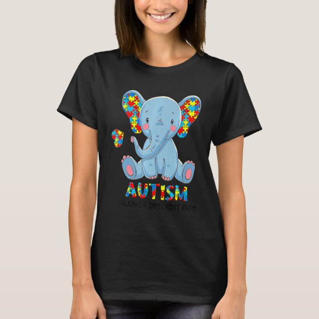 Camiseta Autism Awareness Men Mujeres Chicas Niños Autisti (Anverso)