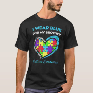 Camiseta Autism Awareness Month Puzzle A Piece Autistic Blu