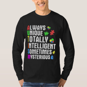 Camiseta Autism Awareness Plus Size Aceptation Puzzle