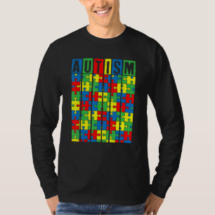 Camiseta Autism Awareness Puzzle Piece Autistic Boys Chicas