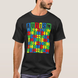 Camiseta Autism Awareness Puzzle Piece Autistic Boys Chicas