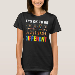 Camiseta Autism Awareness Rottweiler Para La Madre Del Perr