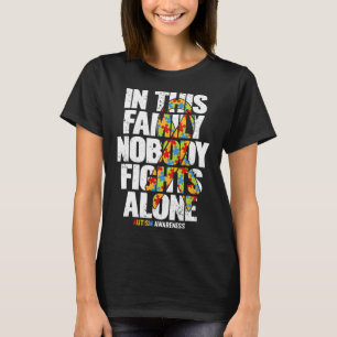 Camiseta Autism Awareness Shirs Family apoya el autismo de 