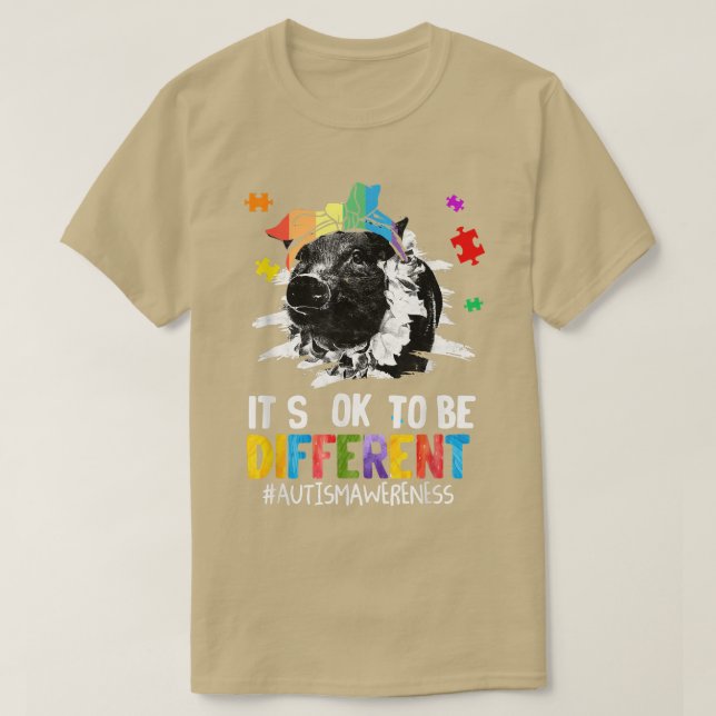 Camiseta Autism Awareness Shirts Women Support Asperger Men (Diseño del anverso)