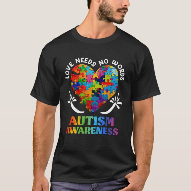 Camiseta Autism Awareness Solidarity and Neurodiversity (Anverso)