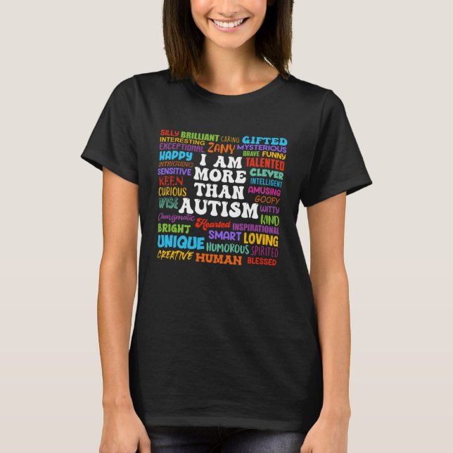 Camiseta Autism Awareness Solidarity and Neurodiversity  2 (Anverso)
