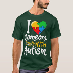 Camiseta Autism Awareness Son in law Divertido que amo a al