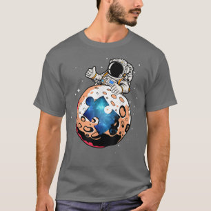 Camiseta Autism Awareness Space Stars Astronauta