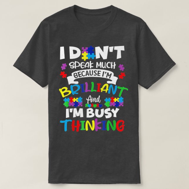 Camiseta AUTISM AWARENESS Support Autism Kids For Mom Dad ( (Diseño del anverso)