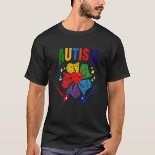 Camiseta Autism Awareness Support Educate Advocate Blue Puz
