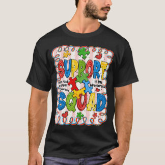Camiseta Autism Awareness Support Squad Acceptance