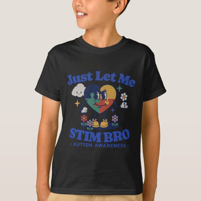 Camiseta Autism Awareness Support Stimming Cute Butterfl (Anverso)