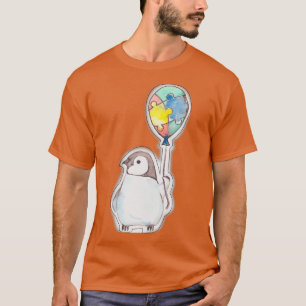 Camiseta Autism Ballon Penguin