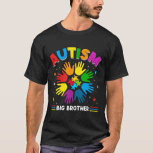 Camiseta Autism Big Brother Love Autism Awareness Family Ma