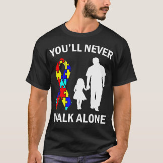 Camiseta Autism Dad Shirt - Autism Dad Y Daughter T-Shirt