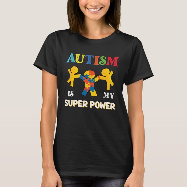 Camiseta autism day awareness autistic love puzzle kids pro (Anverso)