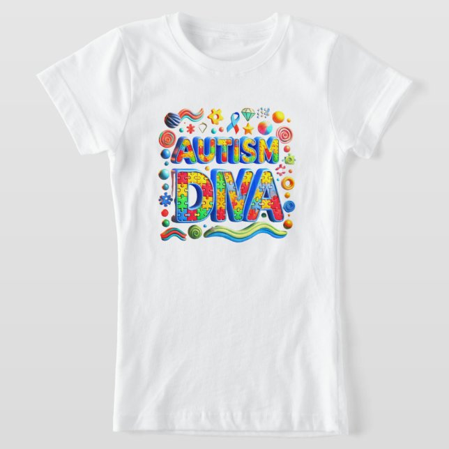 Camiseta Autism Diva Shirt (Distribución)