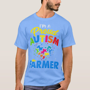 Camiseta Autism Farmer Autism Awareness Accept Support Love