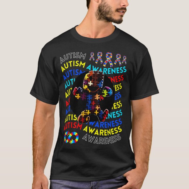 Camiseta Autism Gamers Navigating Autism Autism Mom Dad Gam (Anverso)