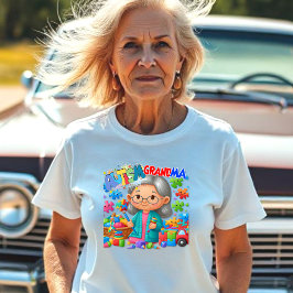 Camiseta Autism GrandMa - Juguetes - Conciencia del autismo