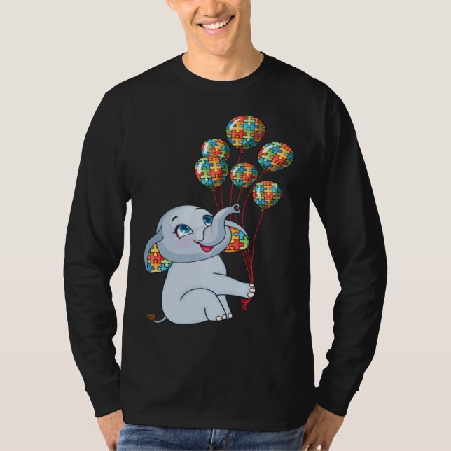 Camiseta Autism is my Incredible talent Baby Elephant Autis (Anverso)