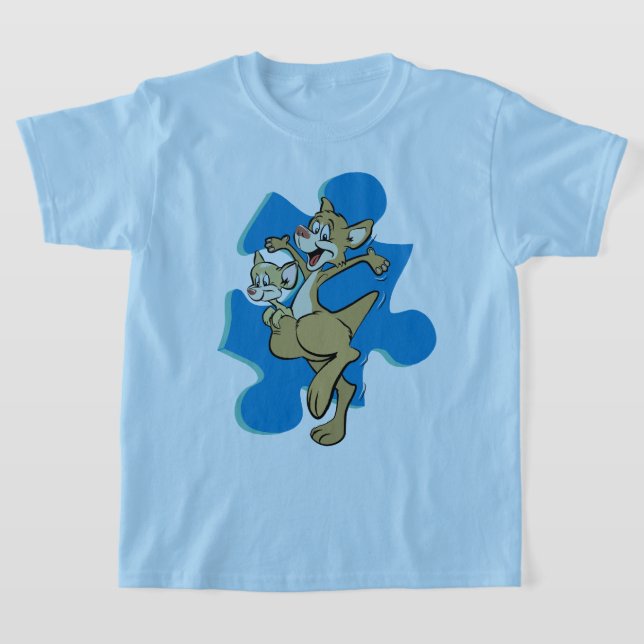 Camiseta Autism Kangaroo y Joey (Distribución)