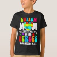 Autism Mom Groovy Heart Puzzle Autism Awareness He