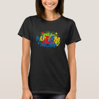 Camiseta Autism Mom Mother Sunflower Puzzle Piece Autism Aw