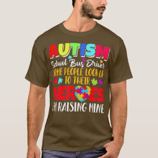 Camiseta Autism School Bus Driver algunas personas miran su