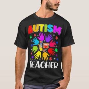 Camiseta Autism Teacher Puzzle Autism Awareness Autistic Su