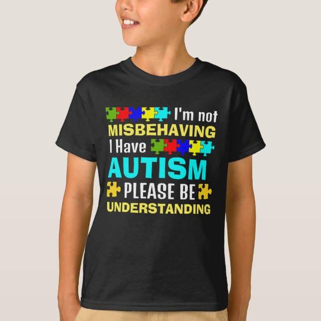 Camiseta Autism Tee (Anverso)