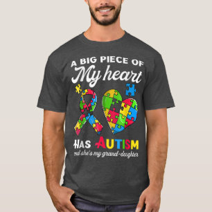 Camiseta Autismo Abuela Abuela Abuela Una Gran Pieza