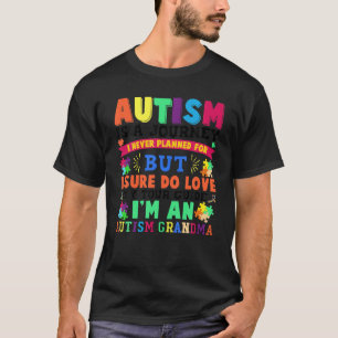 Camiseta Autismo Abuela Autismo Conciencia De Autismo El Au