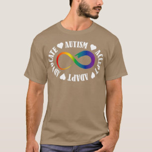 Camiseta Autismo Aceptar Advocate Adaptable 1