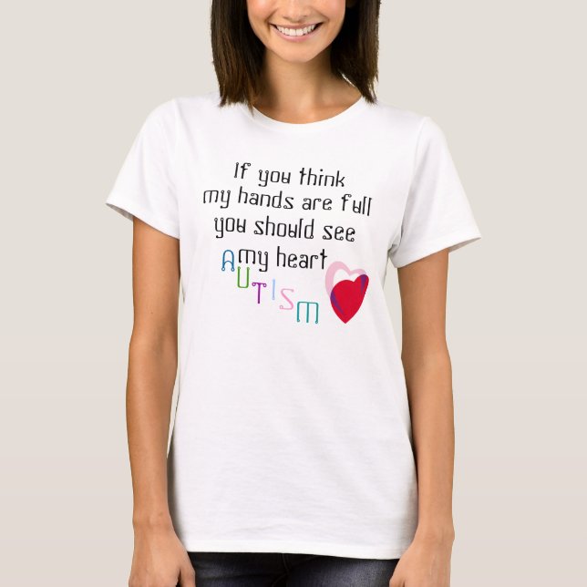 Camiseta Autismo-Amor (Anverso)