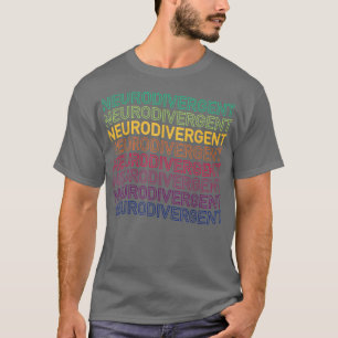 Camiseta Autismo aspie del TDAH neurodivergente