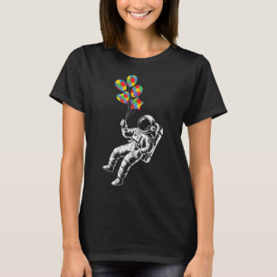 Camiseta Autismo astronauta Bylloon Autism Awareness Space 