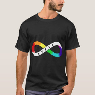 Camiseta Autismo-Autismo-Aspie Neurodiversidad Infinito Arc