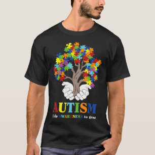 Camiseta Autismo-Autismo Ayuda Conciencia Para Crecer Conci