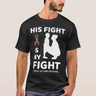 Camiseta Autismo-Autismo Para una abuela cariñosa para most