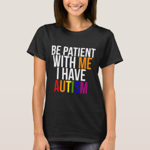 Camiseta Autismo-Autismo s A-Z Tenga Paciencia Conmigo-Teng