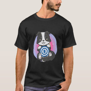 Camiseta Autismo Border Collie Pieza de Rompecabezas Perro