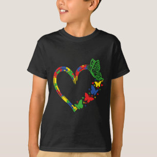 Camiseta Autismo Conciencia Acepta Comprender Amor Hombres