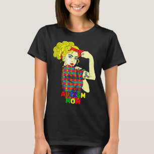 Camiseta Autismo Conciencia Amabilidad Autismo Mamá Neur au