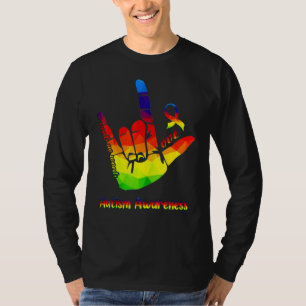 Camiseta Autismo Conciencia Amor No Necesita Palabras Que T