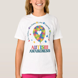 Camiseta Autismo Conciencia amor Rompecabezas corazón