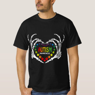 Camiseta Autismo Conciencia Amor Rompecabezas del Corazón