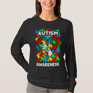 Camiseta Autismo Conciencia Autismo Aceptación Autismo Auti