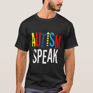 Camiseta Autismo Conciencia Autismo Habla Autismo