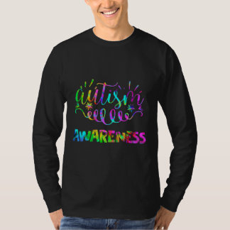Camiseta Autismo Conciencia Autismo Maestra Mamá apoya Tie